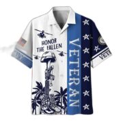 Premium Honor The Fallen US Veterans Hawaii Shirt NPVC070401 - Image 4