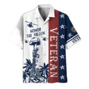 Premium Honor The Fallen US Veterans Hawaii Shirt NPVC070401 - Image 2