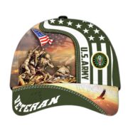 Premium Honoring All Who Served US Veterans Cap APVC280301 - Image 9