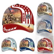 Premium Honoring All Who Served US Veterans Cap APVC280301