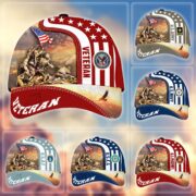 Premium Honoring All Who Served US Veterans Cap APVC280301