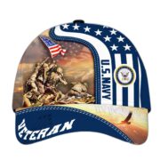 Premium Honoring All Who Served US Veterans Cap APVC280301 - Image 15