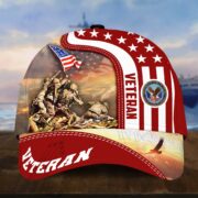 Premium Honoring All Who Served US Veterans Cap APVC280301 - Image 3