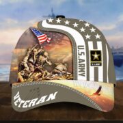 Premium Honoring All Who Served US Veterans Cap APVC280301 - Image 6