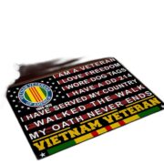 Premium Vietnam Veteran Doormat APVC010411