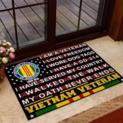Premium Vietnam Veteran Doormat APVC010411
