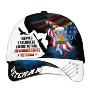 Premium I Served I Sacrificed I Regret Nothing I Am A US Veteran Cap APVC280302 - Image 27
