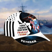 Premium I Served I Sacrificed I Regret Nothing I Am A US Veteran Cap APVC280302 - Image 17