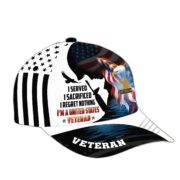 Premium I Served I Sacrificed I Regret Nothing I Am A US Veteran Cap APVC280302 - Image 26