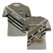 Premium Being A Soldier Is An Honor US Veterans T-Shirt APVC260401 - Image 2