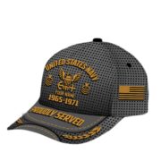 US Navy Veterans Personalized Baseball Cap, Gift For Veterans Day, Father's Day, Memorial Day VPVC000202 - Image 3