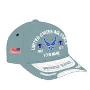 USAF Custom Hat - Military Air Force Honor Cap VPVC001404 - Image 2