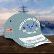 USAF Custom Hat - Military Air Force Honor Cap VPVC001404 - Image 2