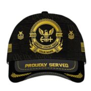 US Navy Veteran Hat - Military Honor Navy Cap VPVC001702