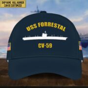Custom Us Navy Ships Classic Baseball Cap VPVC0016 - Image 3