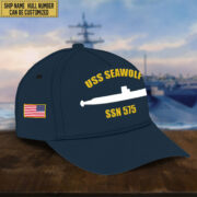 Custom Us Navy Ships Classic Baseball Cap VPVC0016 - Image 11