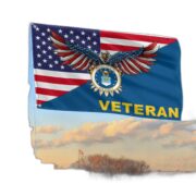 Premium USAF Grommet Flag Gift For Veterans Day, Father's Day, Memorial Day VPVC100404