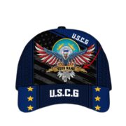 Multiple Color American Veteran Personalized Name Cap PVC091002 - Image 6