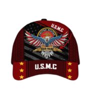 Multiple Color American Veteran Personalized Name Cap PVC091002 - Image 4
