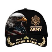 Premium Personalized US Army Veteran Cap VPVC002201