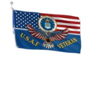 Unique U.S.A.F Veteran Grommet Flag, Gift For Air Force Veteran VPVC104604 - Image 2