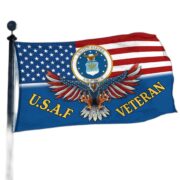 Unique U.S.A.F Veteran Grommet Flag, Gift For Air Force Veteran VPVC104604 - Image 3