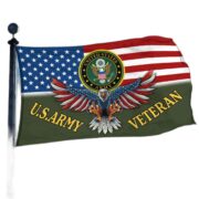 Unique U.S Army Grommet Flag, Gift For Army Veteran VPVC104601 - Image 3