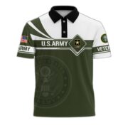 Premium US Army Polo Shirt, Gift for Army Veteran VPVC202401 - Image 4