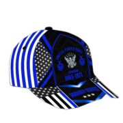 Premium US Navy Cap, Hat For Navy Veteran, Custom Name, Rank VPVC002302 - Image 2
