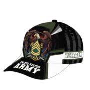 Premium Custom US Army Veteran Cap, Gift for Army Veteran VPVC002401 - Image 6