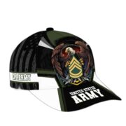 Premium Custom US Army Veteran Cap, Gift for Army Veteran VPVC002401 - Image 4