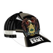 Premium Custom US Army Veteran Cap, Gift for Army Veteran VPVC002401 - Image 2