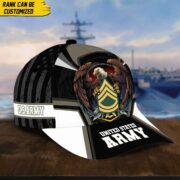 Premium Custom US Army Veteran Cap, Gift for Army Veteran VPVC002401 - Image 2