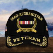 Premium Iraq and Afghanistan US Veteran Embroidered Cap APVC170611