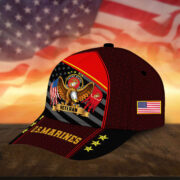 Premium USMC Cap, Gifts for Marine Veteran, Hat Gifts for Dad, for Husband VPVC002703 - Image 3