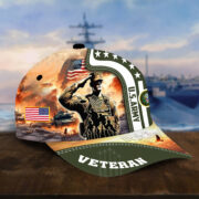 Premium Honoring All Who Served US Veterans Cap, Hat Gifts For Independence Day, Veterans Day APVC210601 - Image 5