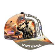 Premium Honoring All Who Served US Veterans Cap, Hat Gifts For Independence Day, Veterans Day APVC210601 - Image 8