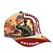 Premium Honoring All Who Served US Veterans Cap, Hat Gifts For Independence Day, Veterans Day APVC210601 - Image 17