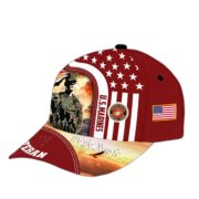 Premium Honoring All Who Served US Veterans Cap, Hat Gifts For Independence Day, Veterans Day APVC210601 - Image 19