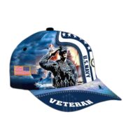 Premium Honoring All Who Served US Veterans Cap, Hat Gifts For Independence Day, Veterans Day APVC210601 - Image 11