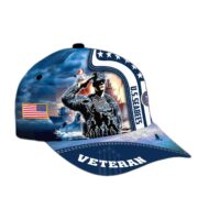 Premium Honoring All Who Served US Veterans Cap, Hat Gifts For Independence Day, Veterans Day APVC210601 - Image 14