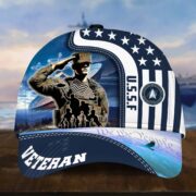 Premium Honoring All Who Served US Veterans Cap, Hat Gifts For Independence Day, Veterans Day APVC210601 - Image 33
