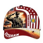 Premium Honoring All Who Served US Veterans Cap, Hat Gifts For Independence Day, Veterans Day APVC210601 - Image 39
