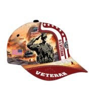 Premium Honoring All Who Served US Veterans Cap, Hat Gifts For Independence Day, Veterans Day APVC210601 - Image 35