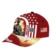 Premium Honoring All Who Served US Veterans Cap, Hat Gifts For Independence Day, Veterans Day APVC210601 - Image 37