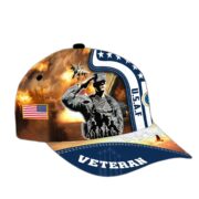 Premium Honoring All Who Served US Veterans Cap, Hat Gifts For Independence Day, Veterans Day APVC210601 - Image 26