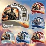 Premium Honoring All Who Served US Veterans Cap, Hat Gifts For Independence Day, Veterans Day APVC210601