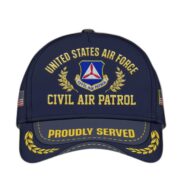 Premium USAF Civil Air Patrol Veteran Embroidered Cap BPVC110714