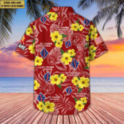 USMC Hawaiian Shirt With Pocket, Custom Rank, Name, Gifts For Marine Veteran, Gifts For Veterans Day, Father's Day VPVC400803 - Image 3