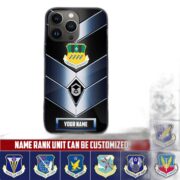 USAF Phone Case, Gifts For US Air Force Veteran, Gifts For Veterans Day, Father's Day VPVC500104